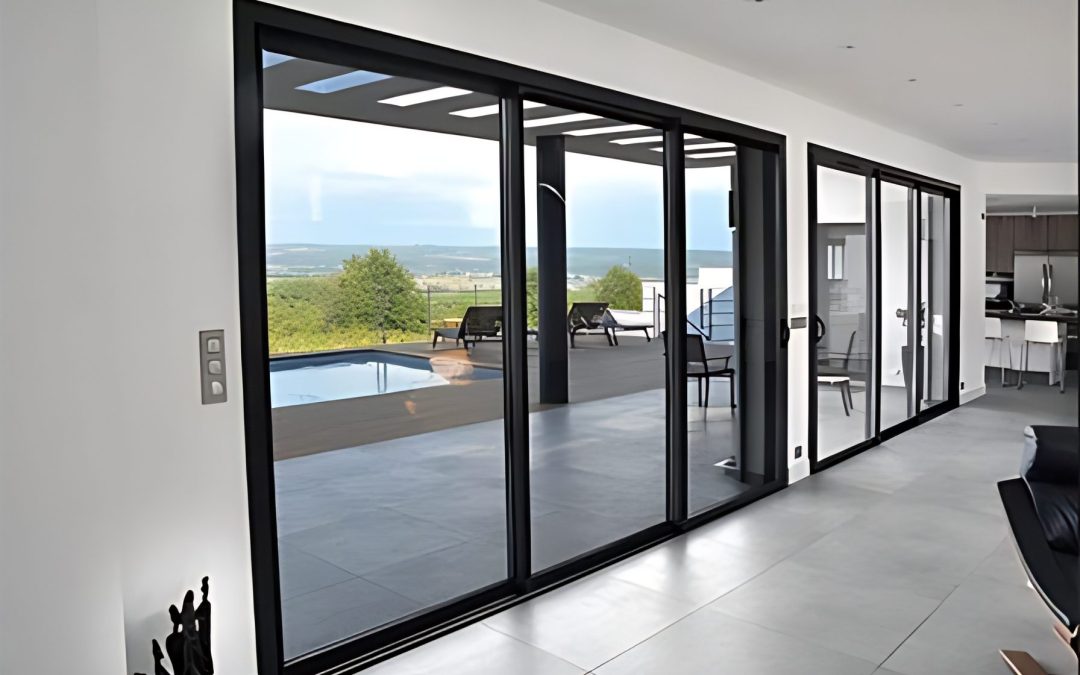 Baie vitrée coulissante sur mesure : ouvrir votre intérieur à Sisteron - IMP menuiserie Forcalquier